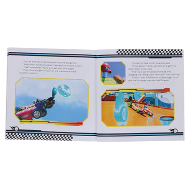 Hot Wheels Let’s Race Collection 6 Picture Storybooks Collection Set (Scavenger Stunt Hunt, Attack Of The Octopus, Fast Food Fast Cars!, Ultimate Racers, Pedal To The Meddle, Night Fright) | Paperback
