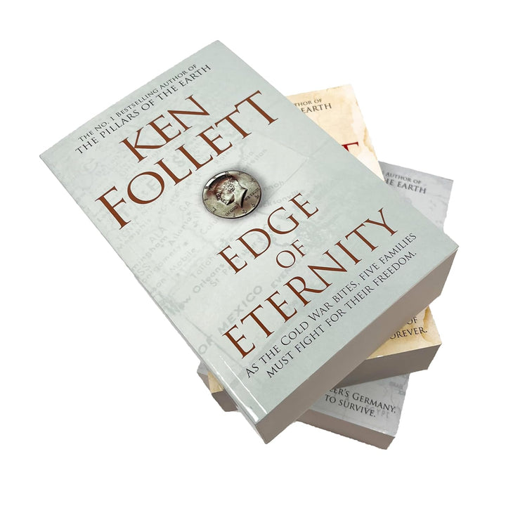 The Century Trilogy Collection 3 Books Set by Ken Follett (Fall of Giants, Winter of the World, Edge of Eternity)