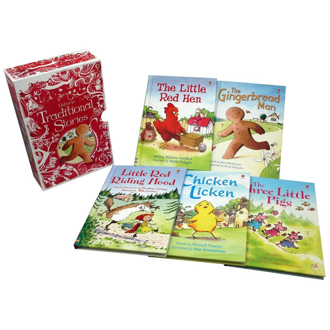 Traditional Stories Children Collection 5 Books Set The Little Red Hen,