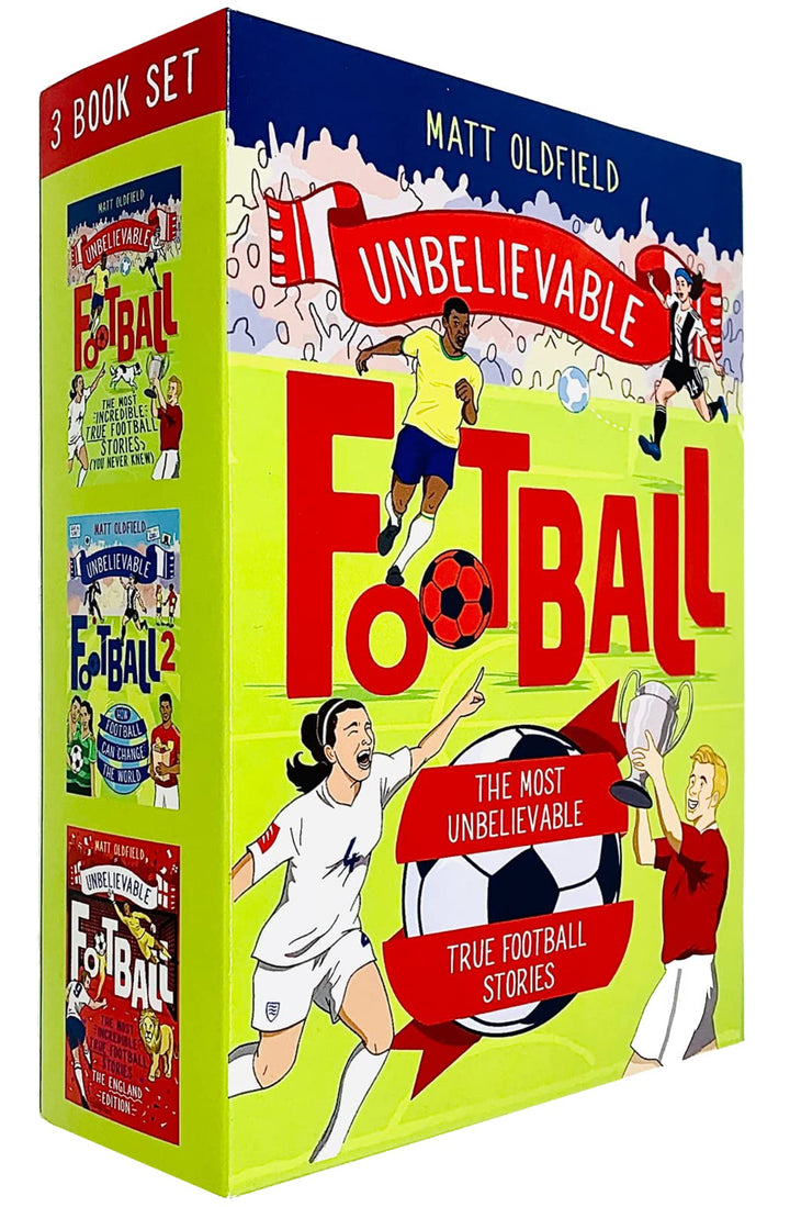 Unbelievable Football Series Collection 2 Book Set By Matt Oldfield