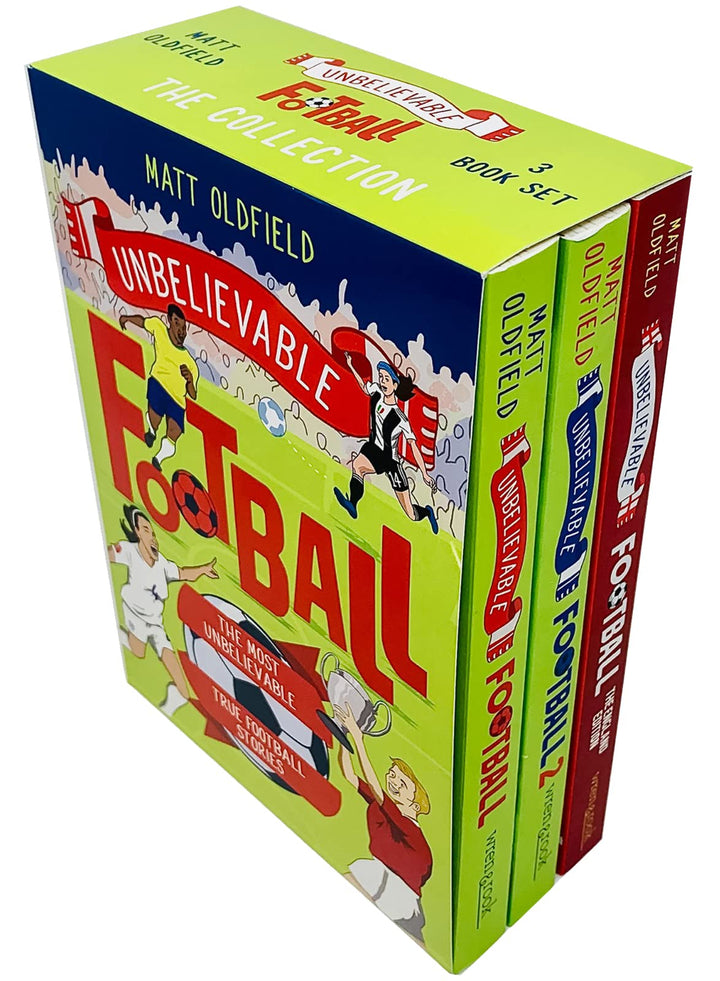 Unbelievable Football Series Collection 2 Book Set By Matt Oldfield