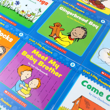 First Little Readers Parent Pack: Guided Reading Level B: 25 Irresistible Books That Are Just the Right Level for Beginning Readers
