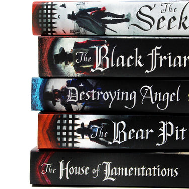 The Seeker Series 5 Books Collection Set By S.G. MacLean (The Seeker, The Black Friar, Destroying Angel, The Bear Pit, The House of Lamentations)
