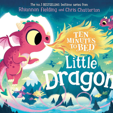 Ten Minutes to Bed Series 3 Books Collection Set by Rhiannon Fielding (Little Dinosaur, Little Unicorn, Little dragon) | Boardbook