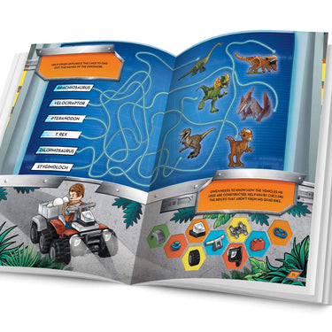 Lego Jurassic World Activity Book with Mini Action Figure, Dinosaurs...
