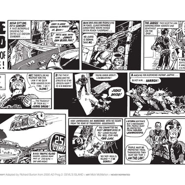 Judge Dredd: The Daily Dredds Volume One: 1981–1986 – Vintage Sci-Fi Comic Strips Collection | Hardcover