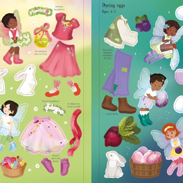 Usborne Little Sticker Dolly Dressing Easter Party by Fiona Watt | Paperback