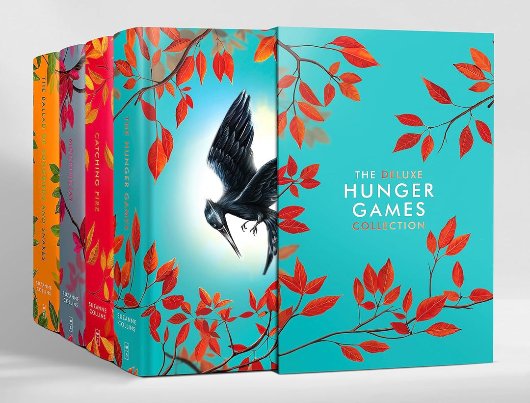 The Deluxe Hunger Games Collection ( Includes Hunger Games, Catching Fire, Mockingjay & The Ballad of Songbirds and Snakes ) by Suzanne Collins