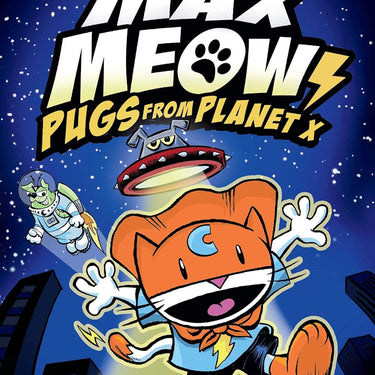 Max Meow Series By John Gallagher Graphic Novels 6 Books Collection (Cat Crusader, Donuts and Danger, Pugs from Planet X, Taco Time Machine, Attack of the ZomBEES & When Pancakes Go Bad, Really Bad)
