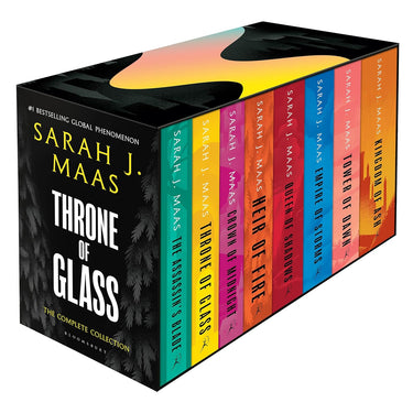 Throne of Glass 8 Books Box Set By Sarah J. Maas