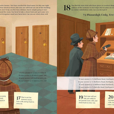 Escape Room Adventures: Sherlock's Greatest Case: A Thrilling Interactive Puzzle Story (Arcturus Escape Rooms) | Hardcover