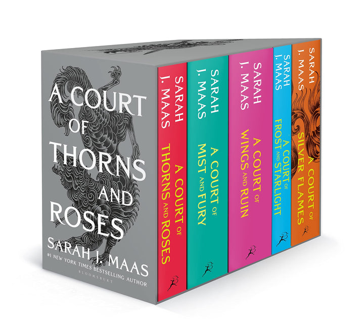 A Court of Thorns and Roses Box Set By Sarah J. Maas Collection 4 Books Set Pack