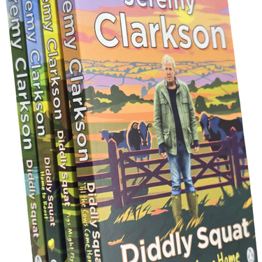 Diddly Squat Series By Jeremy Clarkson: 4 Books Collection Set (Diddly Squat: A Year On The Farm, ‘Til The Cows Come Home, Pigs Might Fly and Home to Roost)