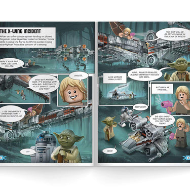 Lego Star Wars Activity Book with Lego Mini Figure