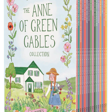The Anne of Green Gables Collection by Samantha Newman Illustrated 16 Books Box Set