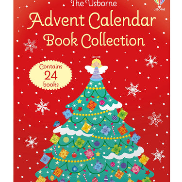 Usborne Christmas Advent Calendar 24-Book Set – Holiday Stories & Picture Books for Children