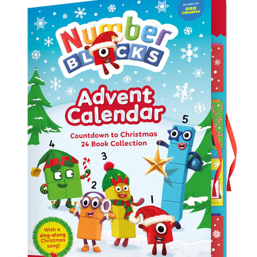 Numberblocks Advent Calendar - Count down to Christmas 24 Story Books Official Perfect Festive Christmas Gift Maths and Counting for Preschool Children