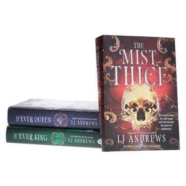 The Ever Seas Series by LJ Andrews 3 Books Collection Set (The Ever King, The Ever Queen and The Mist Thief) | Hardcover