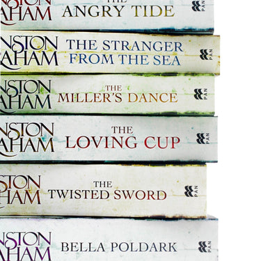 Poldark Series Collection 6 Book Set by Winston Graham ( Books 7-12)