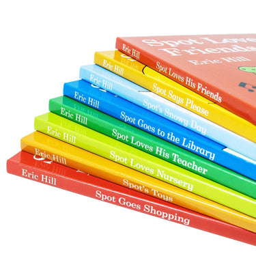 Spot’s Story Collection 8 Book Set by Eric Hill– Fun Children’s Board & Picture Books| Interactive Animal Adventures, Early Learning & Bedtime Stories