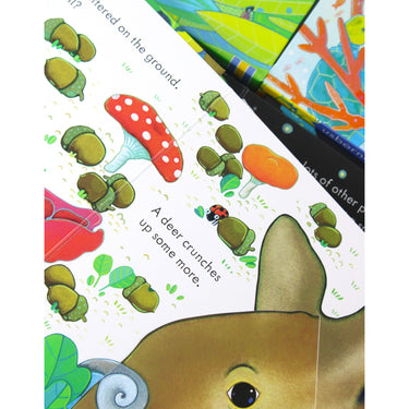Usborne Peep Inside 4 Books Set Collection Peep Inside Space Sea, Jungle, Tree