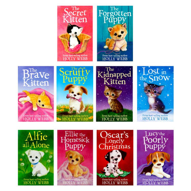 Holly Webb 10 Books Set – Animal Stories Puppy & Kitten Rescue Series 3 | Heartwarming Children's Book Collection, Pet Adventures & Fiction for Kids