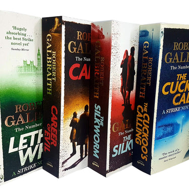 Cormoran Strike Series Robert Galbraith 4 Books Collection Set