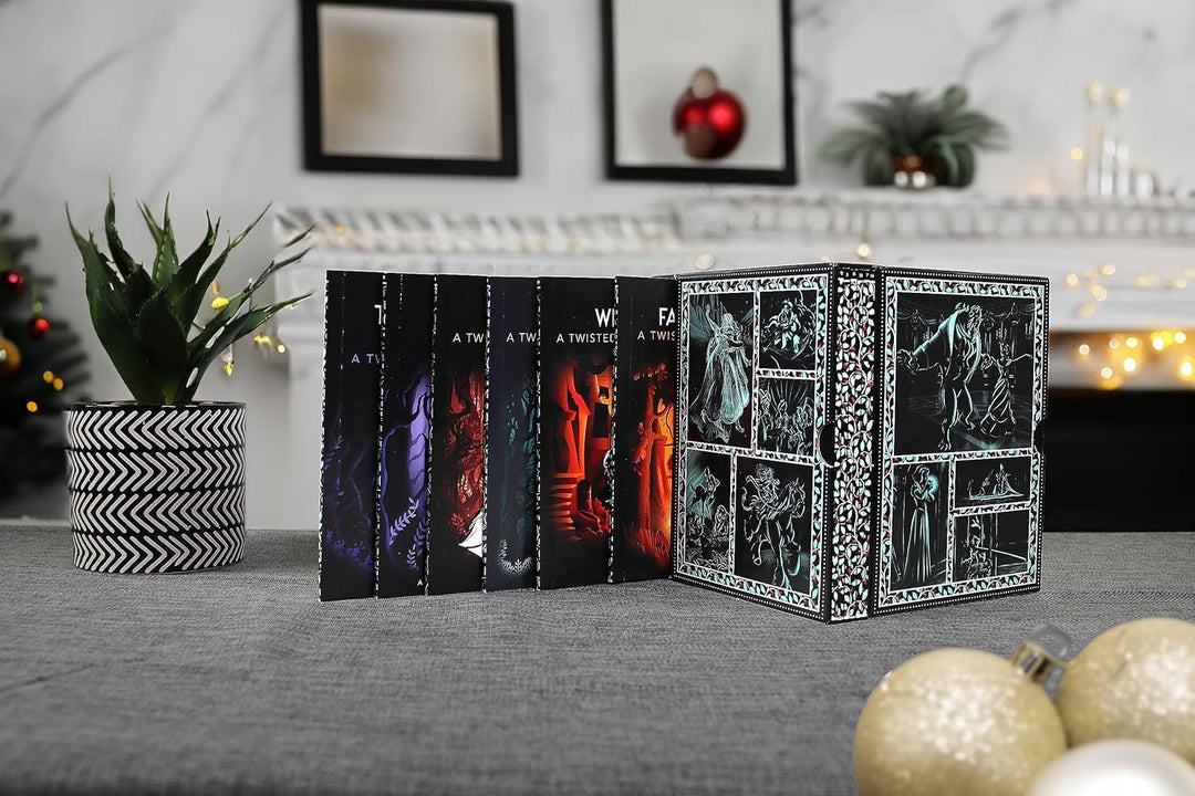 Disney Twisted Tales Advent Calendar Box Set: Hardback Fantasy Books for Kids - Holiday Gift with Magic, Adventure, Fun & Surprises for Children