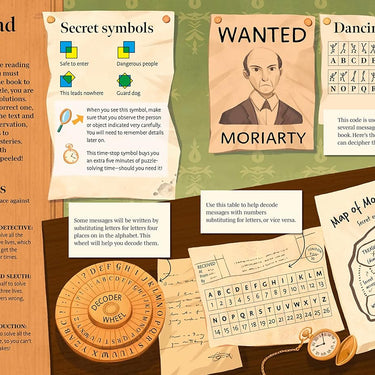 Escape Room Adventures: Sherlock's Greatest Case: A Thrilling Interactive Puzzle Story (Arcturus Escape Rooms) | Hardcover