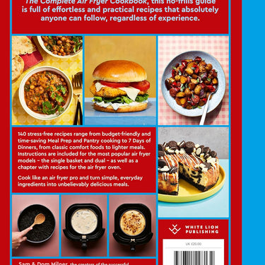 Air Fryer Easy Everyday: 140 super-simple, delicious recipes (Air Fryer Cookbook series) by Sam Milner- Hardback