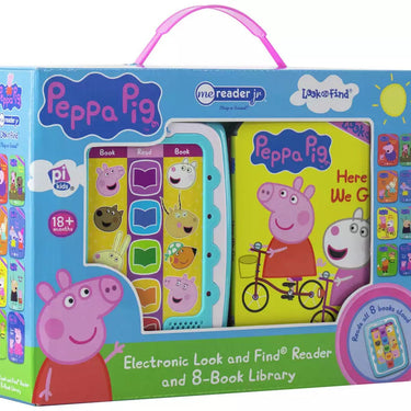 Peppa Pig Electronic Me Reader Jr and 8 Look and Find Sound Book