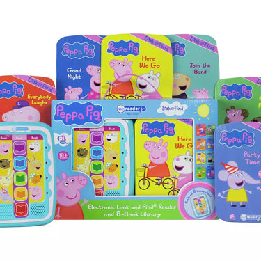 Peppa Pig Electronic Me Reader Jr and 8 Look and Find Sound Book