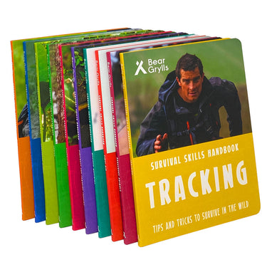 Bear Grylls Survival Skills Handbook Collection - 10 Book Set for Wilderness Survival, Adventure & Outdoor Skills - New Edition Survival Guide Book