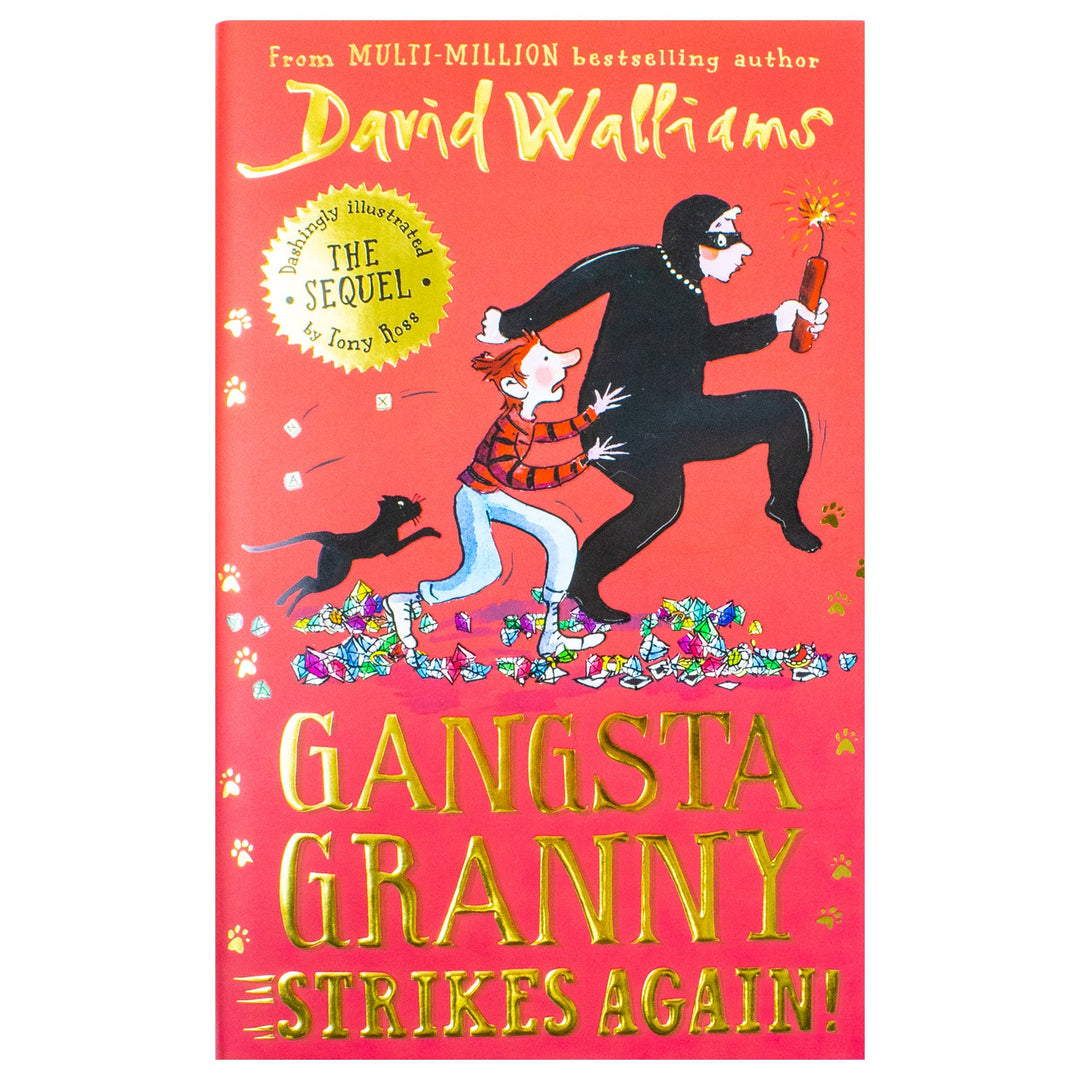 Gangsta Granny Strikes Again! ,The Amazing Sequel to Gangsta Granny, A Fun Illustrated Children's Book by David Walliams for Ages 8+