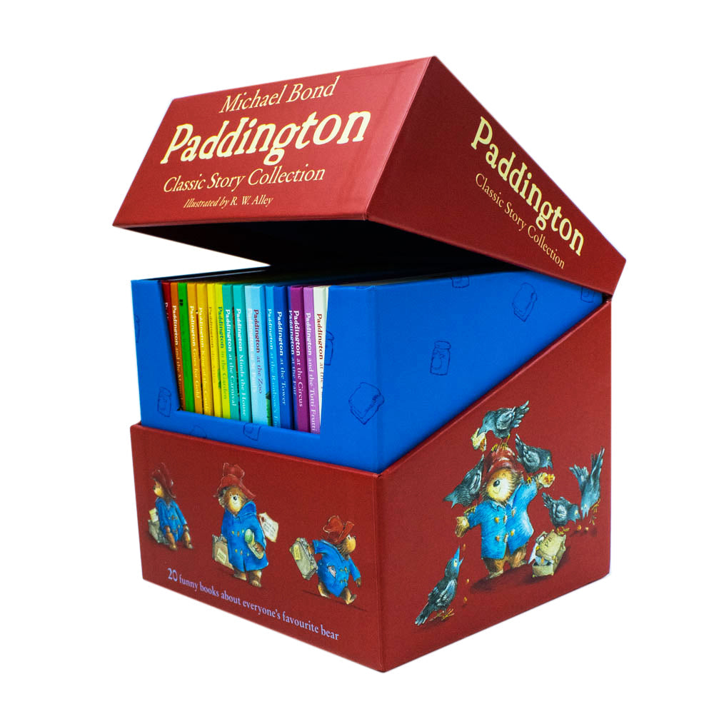 Paddington Classic Story Collection 20 Books Box Set by Michael Bond(Paddington, At the Zoo, at St Paul's, the Marmalade Maze, at the Palace & Many More)