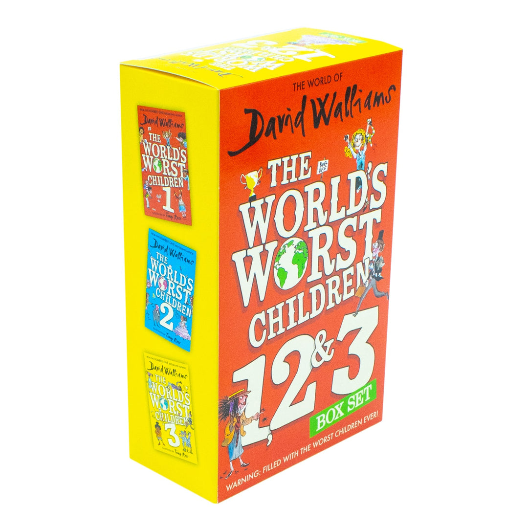 The World's Worst Children Series (illustrated) by David Walliams 3 Books Collection Set