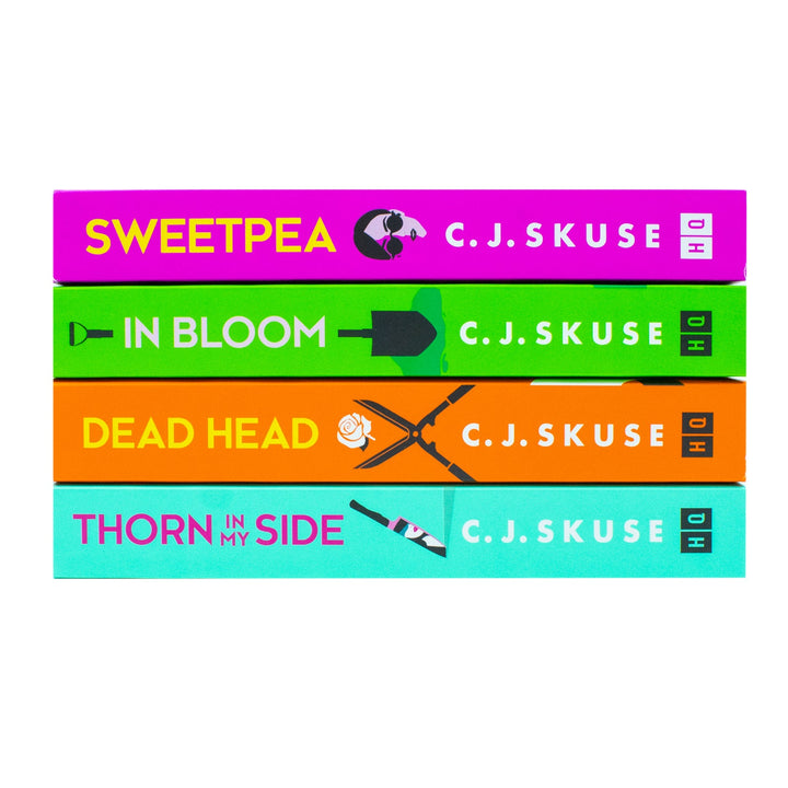 Sweetpea Series 4 Books Collection Set By C. J. Skuse (Sweetpea, In Bloom, Dead Head, Thorn in my Side)