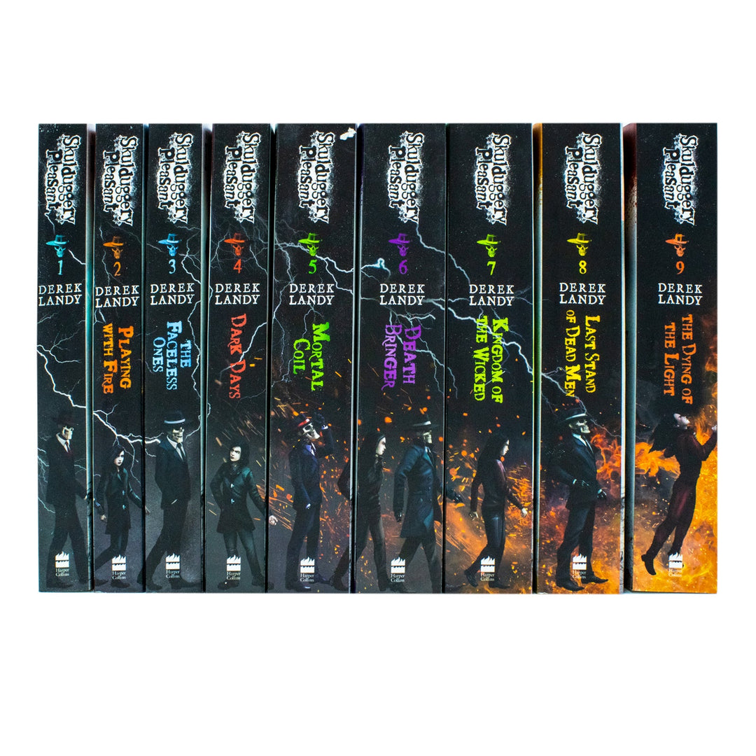 Skulduggery Pleasant x 9 Derek Landy Books Box Set Collection