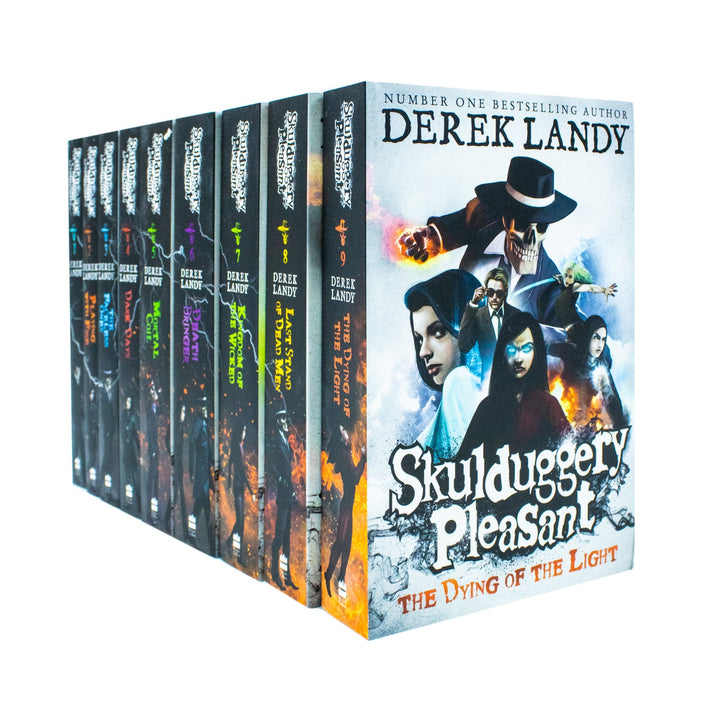 Skulduggery Pleasant x 9 Derek Landy Books Box Set Collection