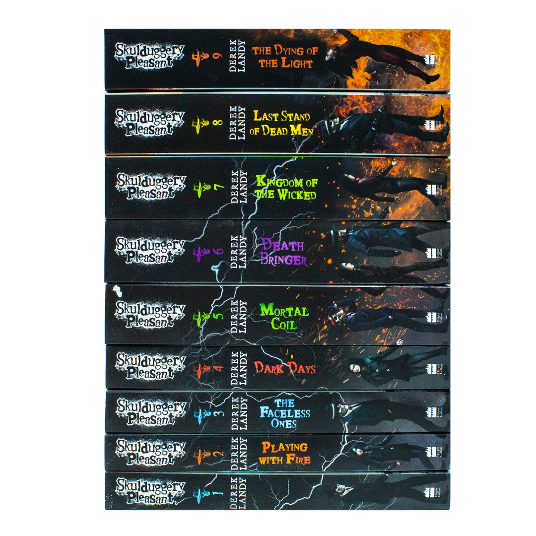 Skulduggery Pleasant x 9 Derek Landy Books Box Set Collection