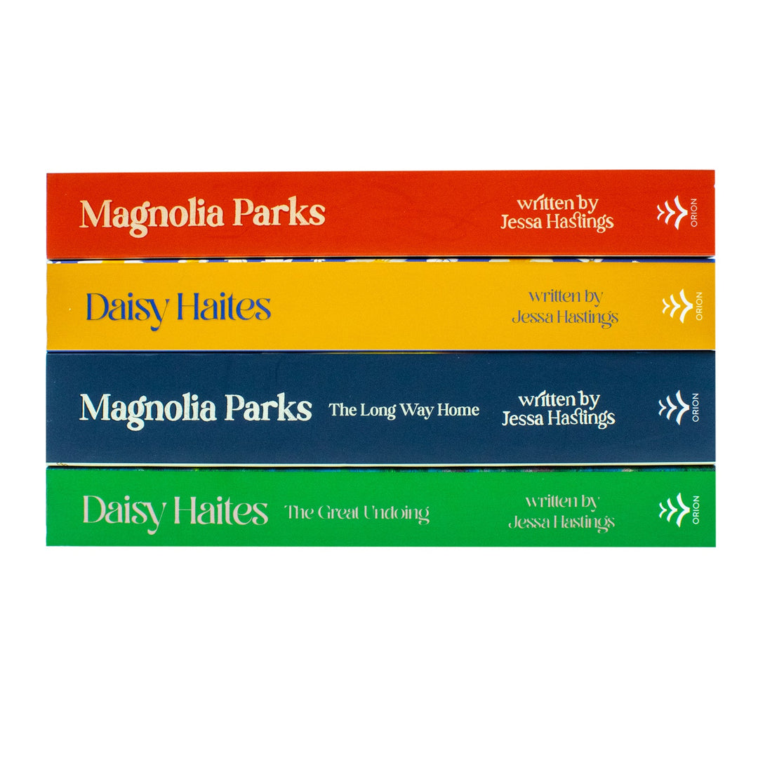 Magnolia Parks Universe Series 4 Books Set Collection by Jessa Hastings (Magnolia Parks, Magnolia Parks: The Long Way Home & Daisy Haites: The Great Undoing, Daisy Haites)