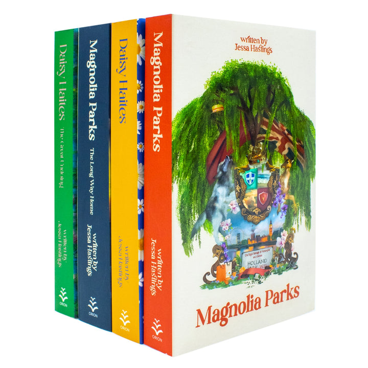 Magnolia Parks Universe Series 4 Books Set Collection by Jessa Hastings (Magnolia Parks, Magnolia Parks: The Long Way Home & Daisy Haites: The Great Undoing, Daisy Haites)