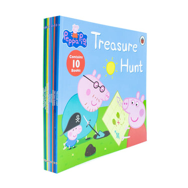 Peppa Pig 10 Books Ziplock Collection Set by Ladybird