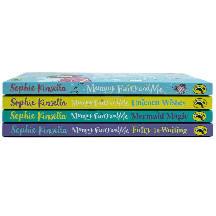 Mummy Fairy And Me Series 4 Books Collection Set By Sophie Kinsella (Mermaid Magic , Unicorn Wishes , Fairy-in-Waiting , Mummy Fairy and Me)