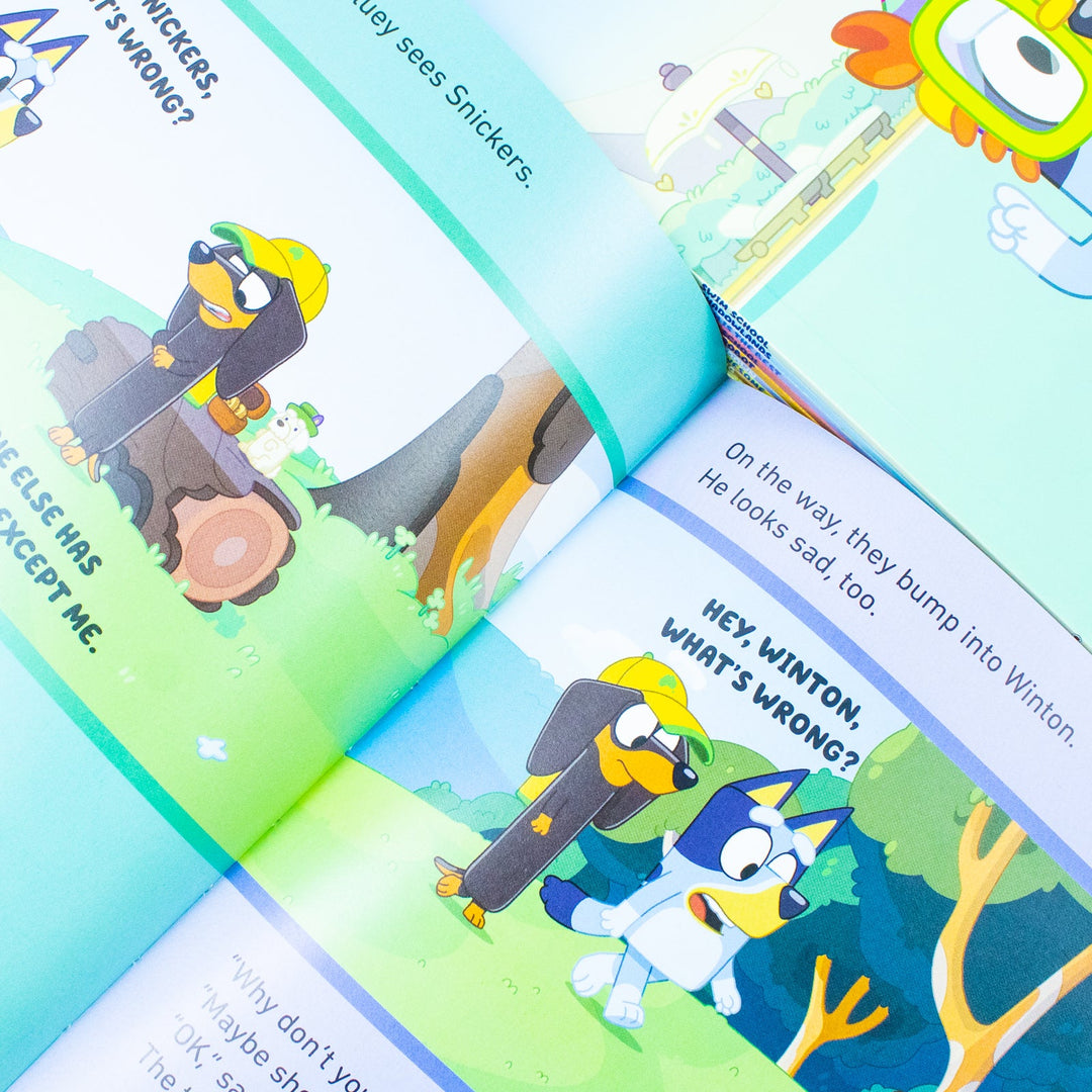 Bluey 20-Book Story Collection Box Set, Dive into Fun-Filled Adventures with Bluey and Friends, Perfect Gift Set for Kids