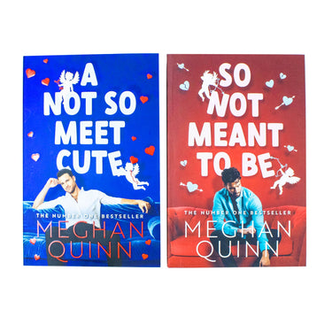 Cane Brothers Series by Meghan Quinn – 2 Book Set: So Not Meant to Be & A Not So Meet Cute | Contemporary Romance, Comedy, Fiction for 12+ years