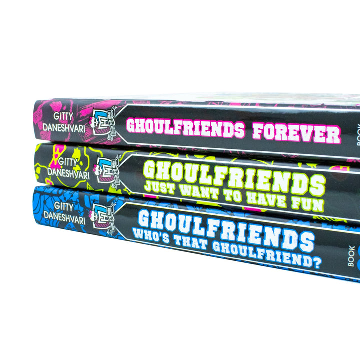 Monster High Ghouls Rule 3 Books Collection Box Set Pack (Ghoulfriends Forever)