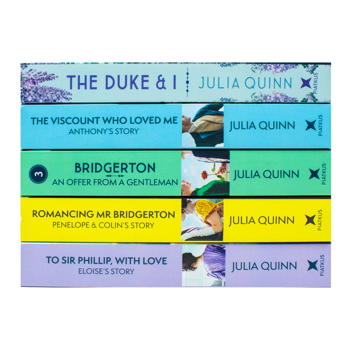 Bridgerton Family Series 5 Books Collection Set By Julia Quinn