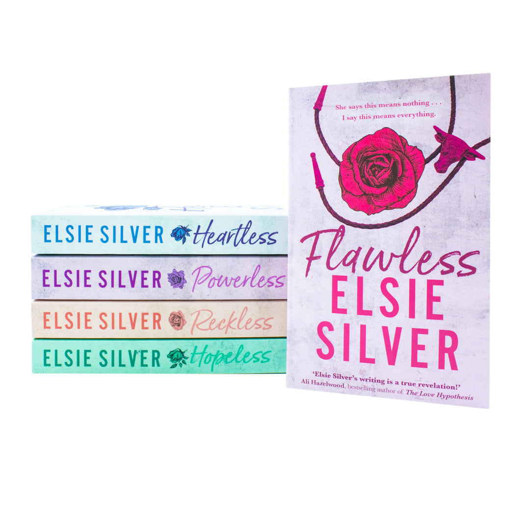 Elsie Silver Chestnut Springs Series 5 Books Collection Set (Hopeless, Heartless, Flawless, Powerless, Reckless)