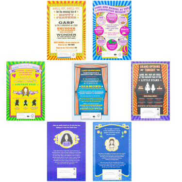 Jacqueline Wilson 7 Book Collection Set Hetty Feather Series (Heaty Feather, Sapphire Battersea, Emerald Star, Diamond, Little Star, Clover Moon, Rose Rivers) | Paperback